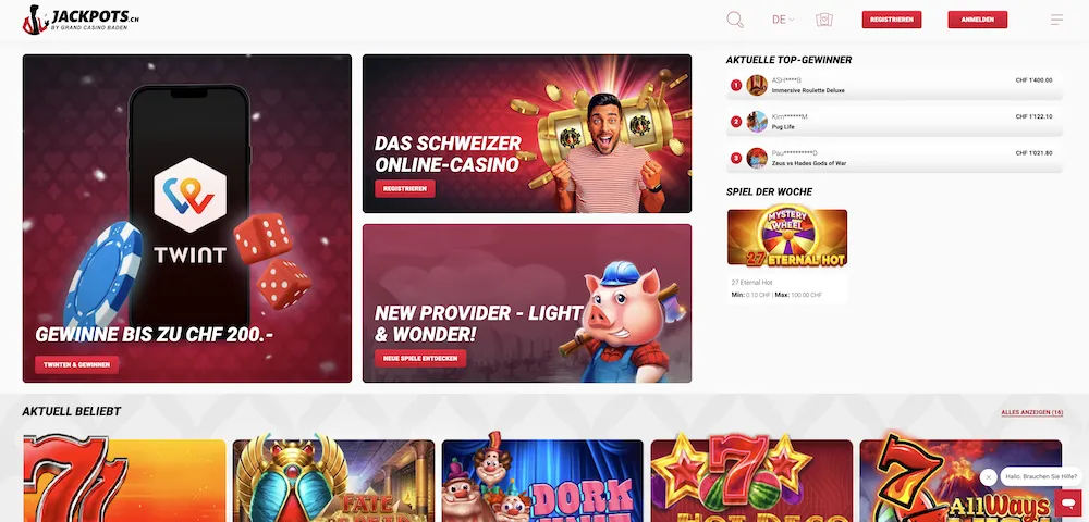 Jackpots.ch